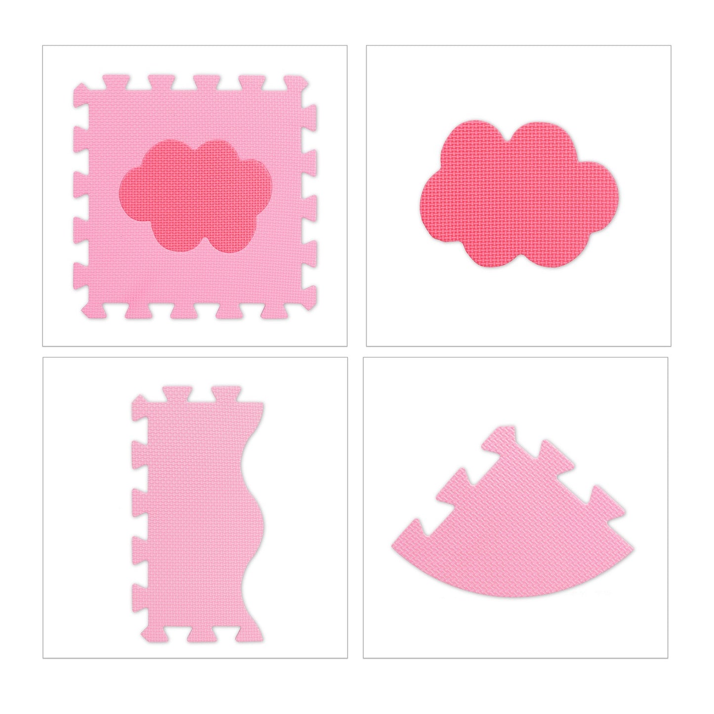 Puzzle 3x3 puzzle mat jigsaw with frame