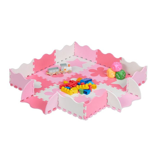 Puzzle 3x3 puzzle mat jigsaw with frame