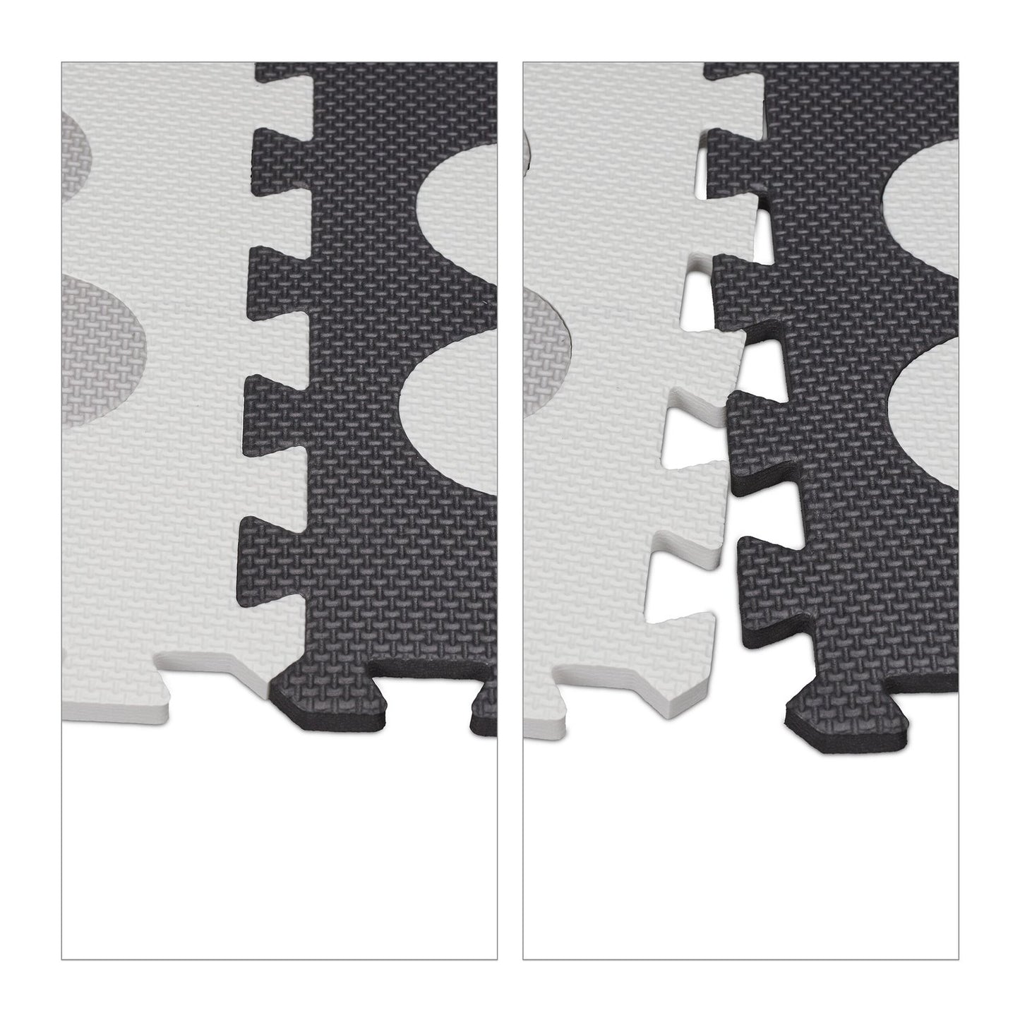 Puzzle 3x3 puzzle mat jigsaw with frame