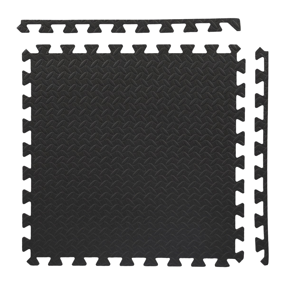 Puzzle Mat, Interlocking Foam Tiles, 12 Pieces