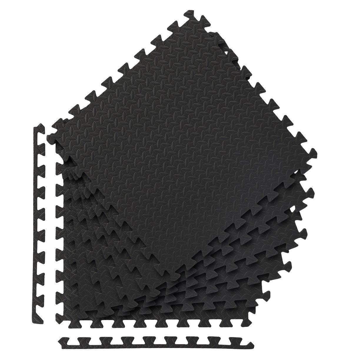 Puzzle Mat, Premium Foam, Interlocking, 12 Pieces
