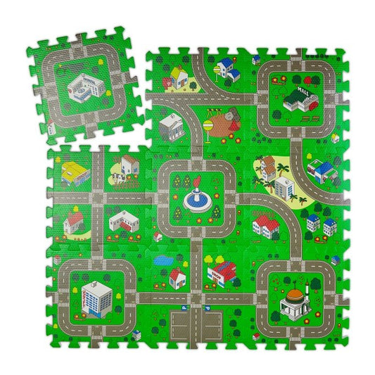Puzzle Mat Road