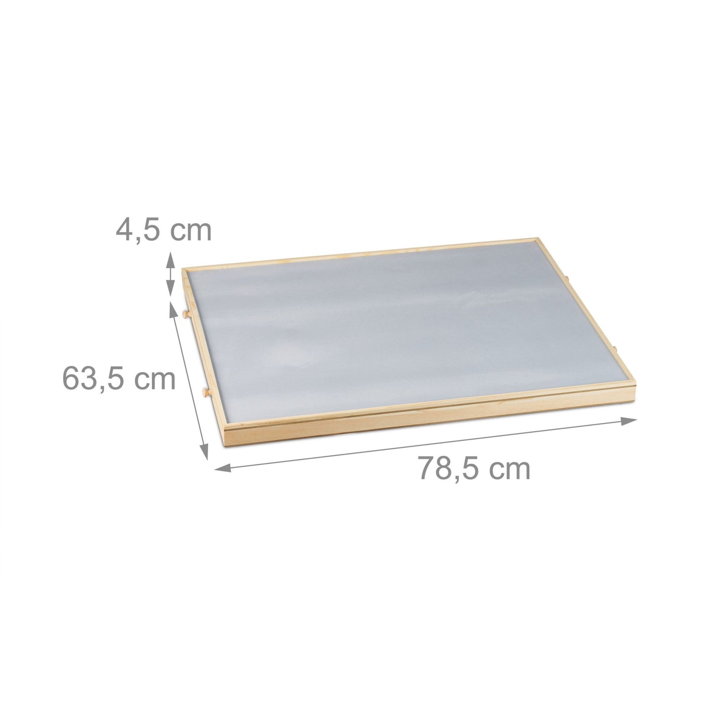 Puzzle board with 4 drawers