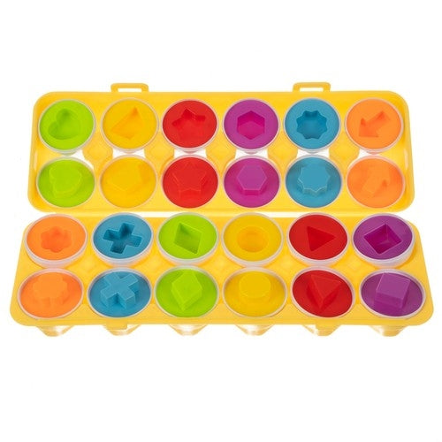 Puzzle - eggs, set of 12 pieces. 22674