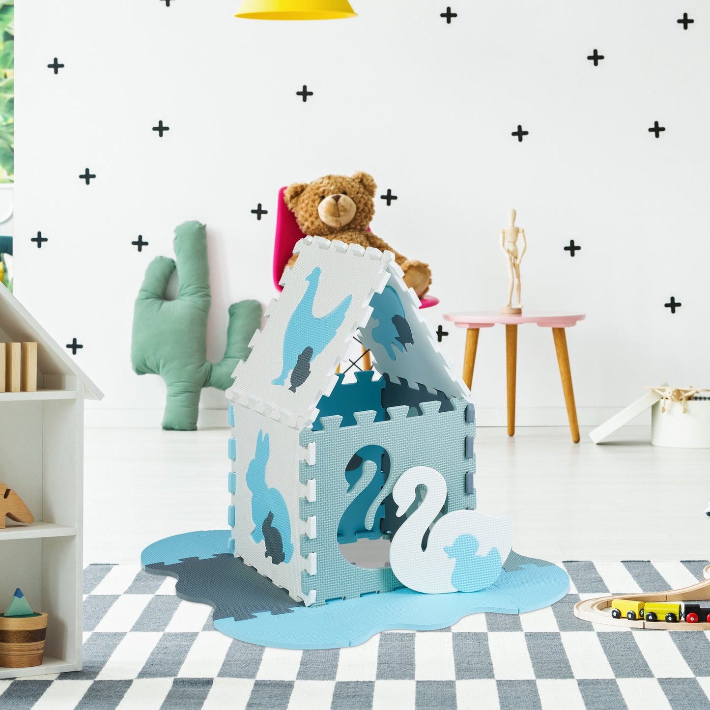 Puzzle mat animals
