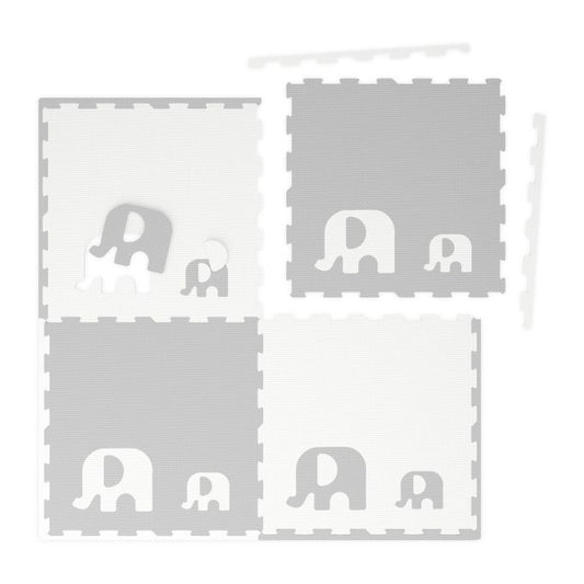 Puzzle mat elephants