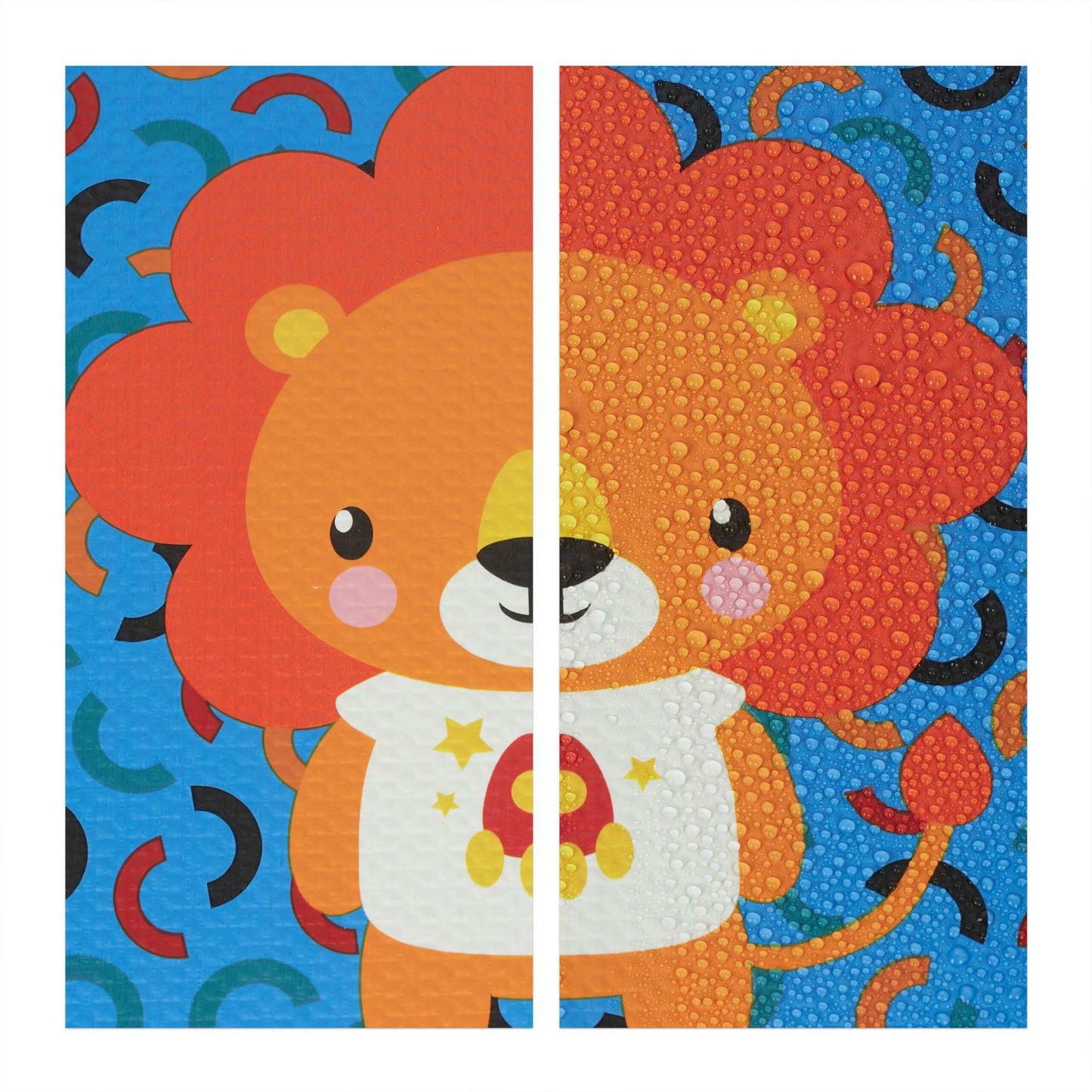 Puzzle mat for animals