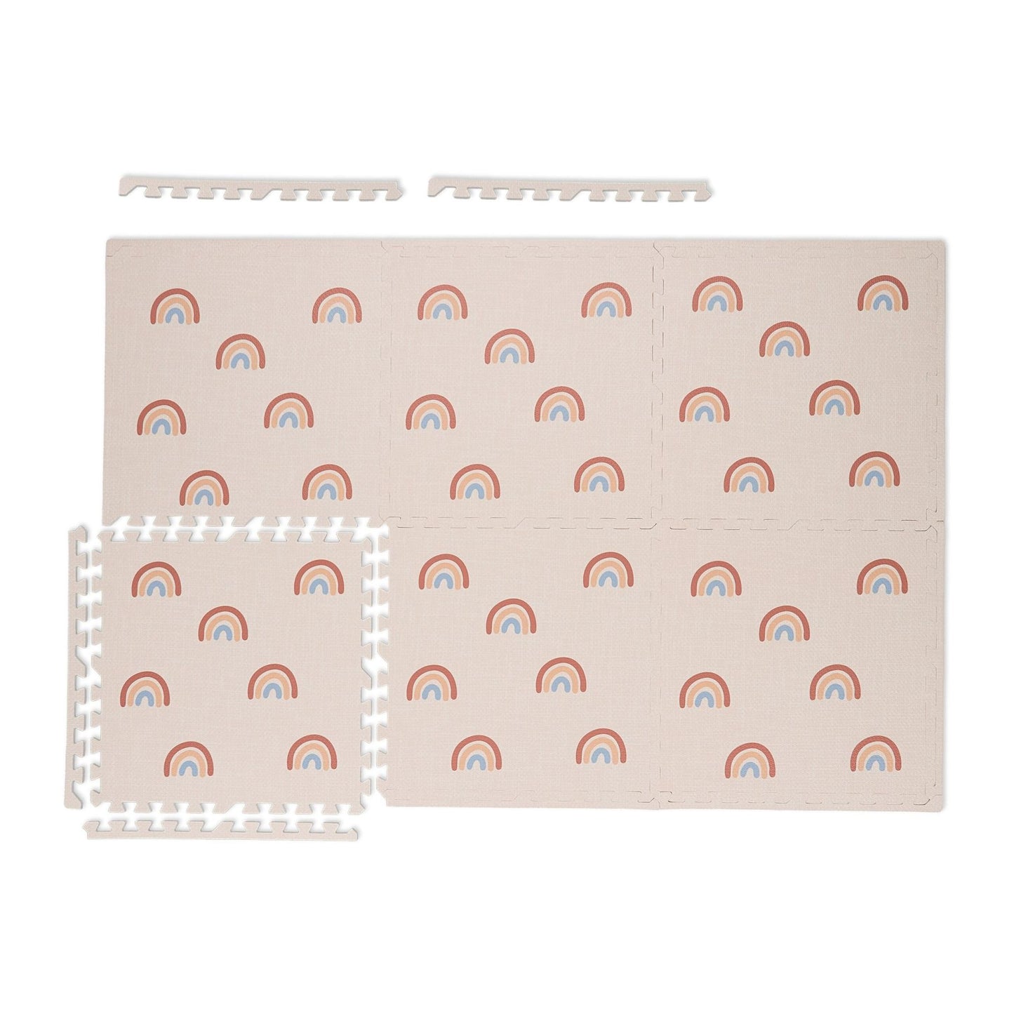 Puzzle mat rainbow 6 parts