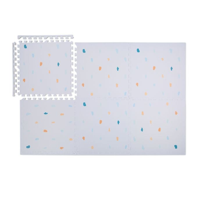 Puzzle mat with pattern