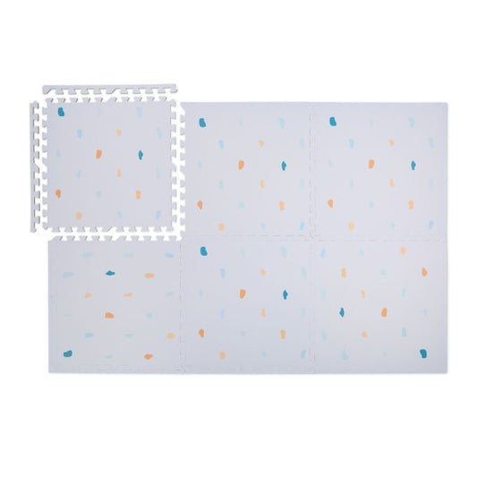 Puzzle mat with pattern