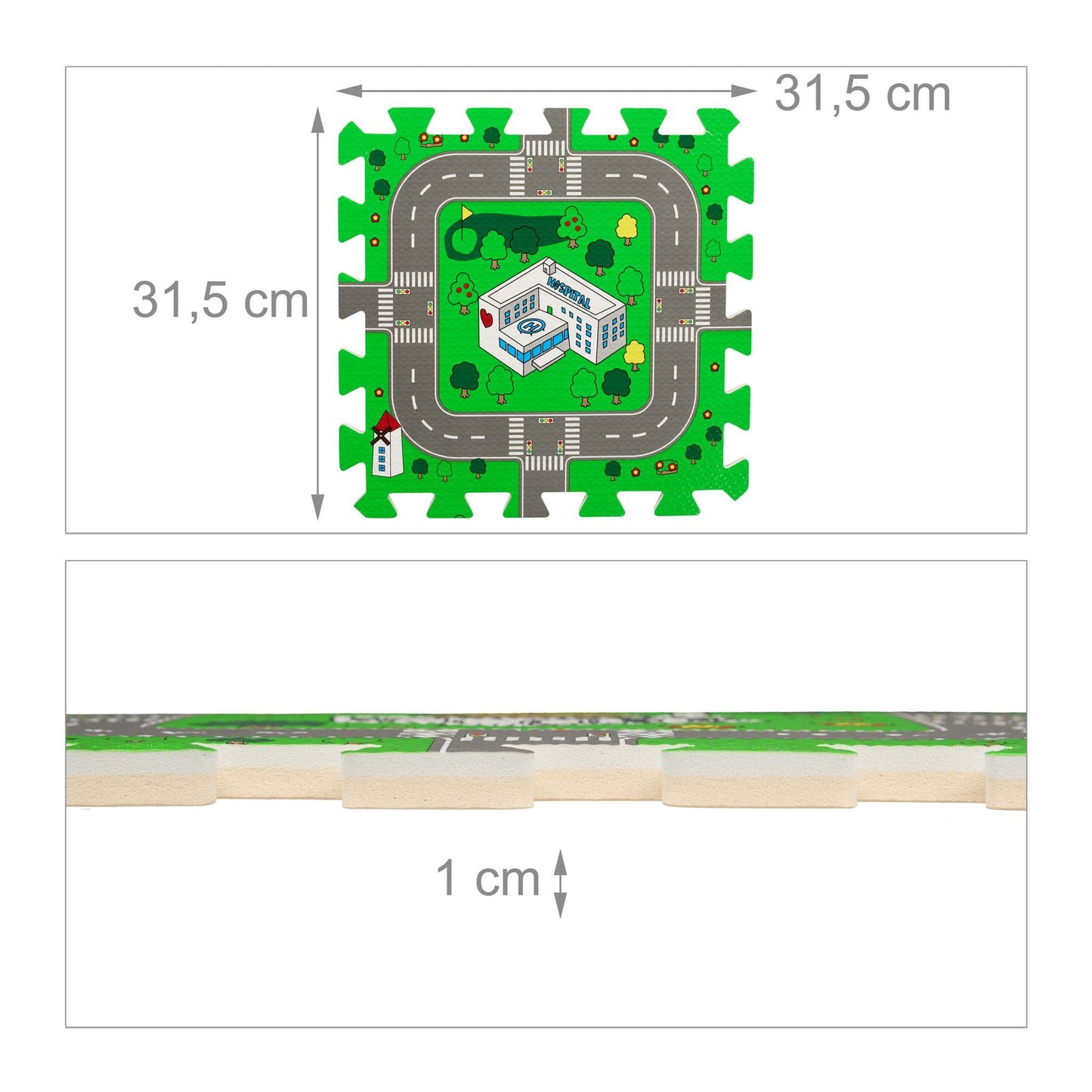 Puzzle road