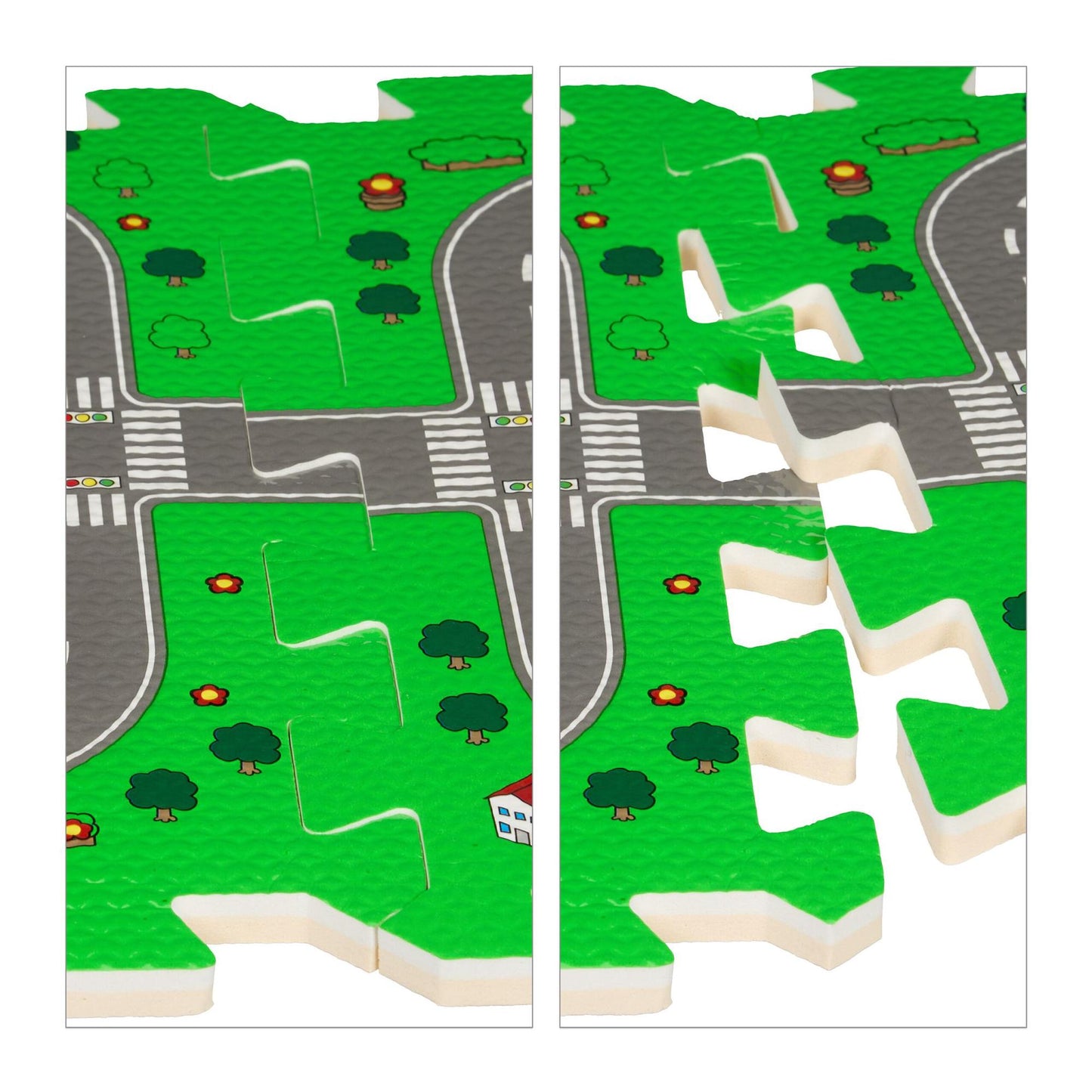 Puzzle road