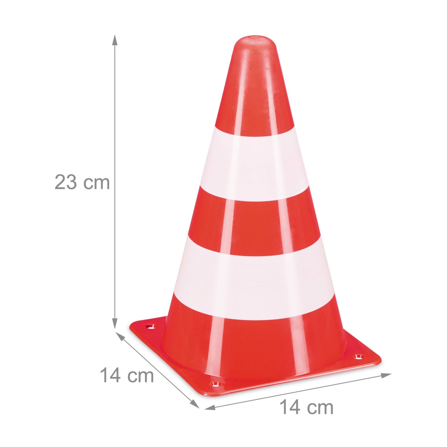 Pylons, 14 pcs, orange