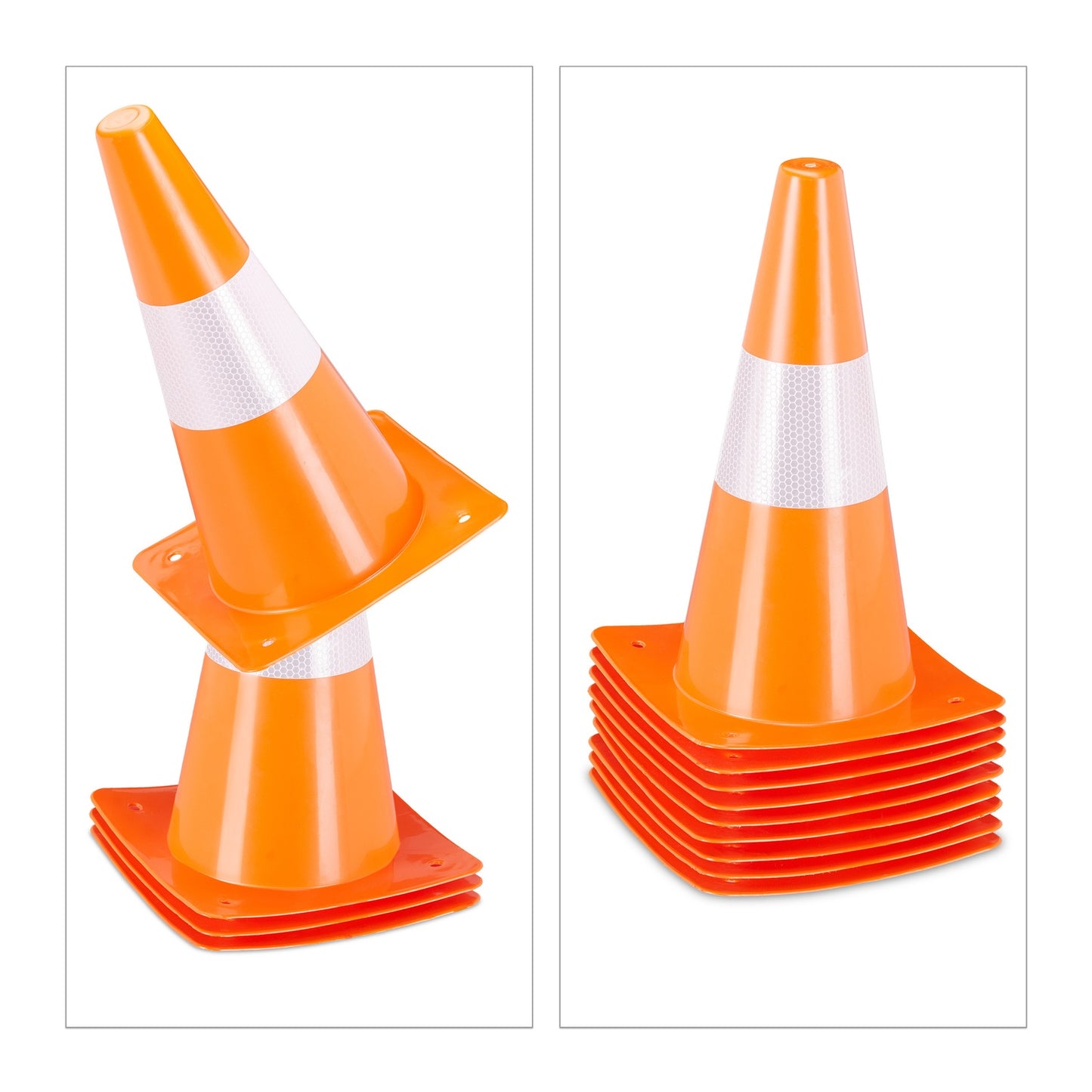 Pylons, 32 pcs, orange