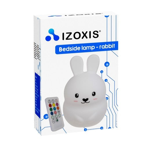 RGB night lamp with remote control - rabbit