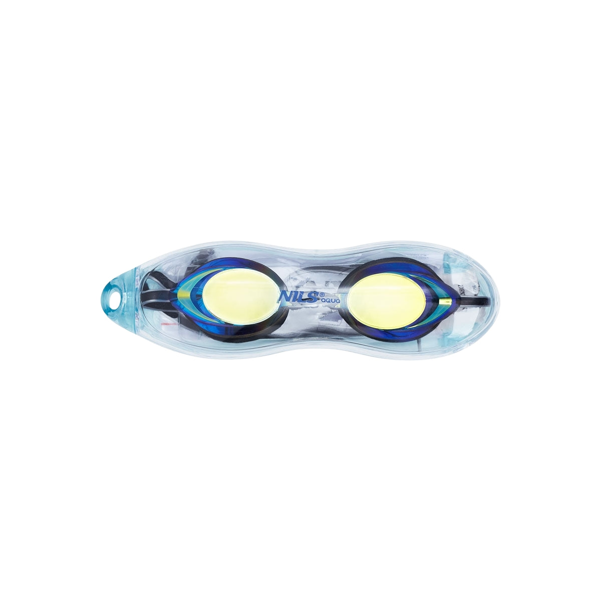 Racing Swimming Goggles, Black/Rainbow, Anti-Fog