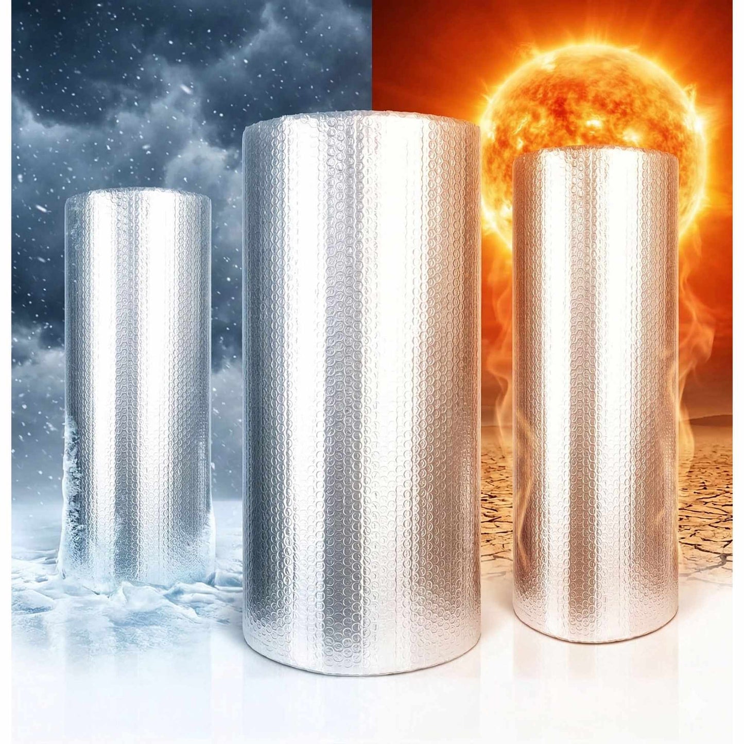 Radiator Reflector Foil – Thermal Insulation, Moisture Barrier