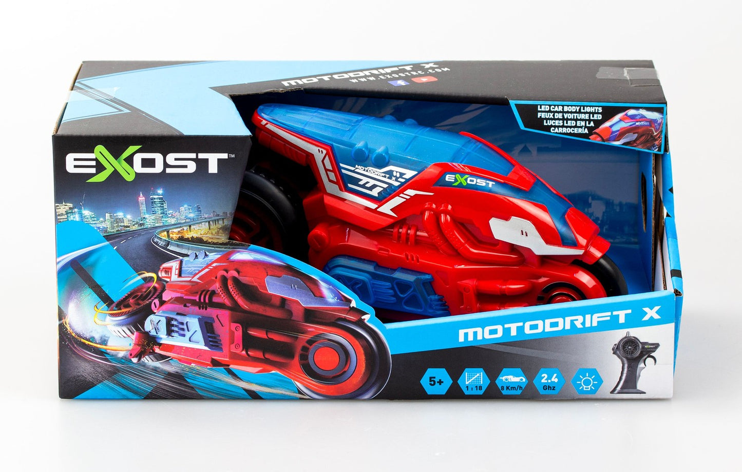 Radio Control Bike, 1:12 Scale, Motordrift Design