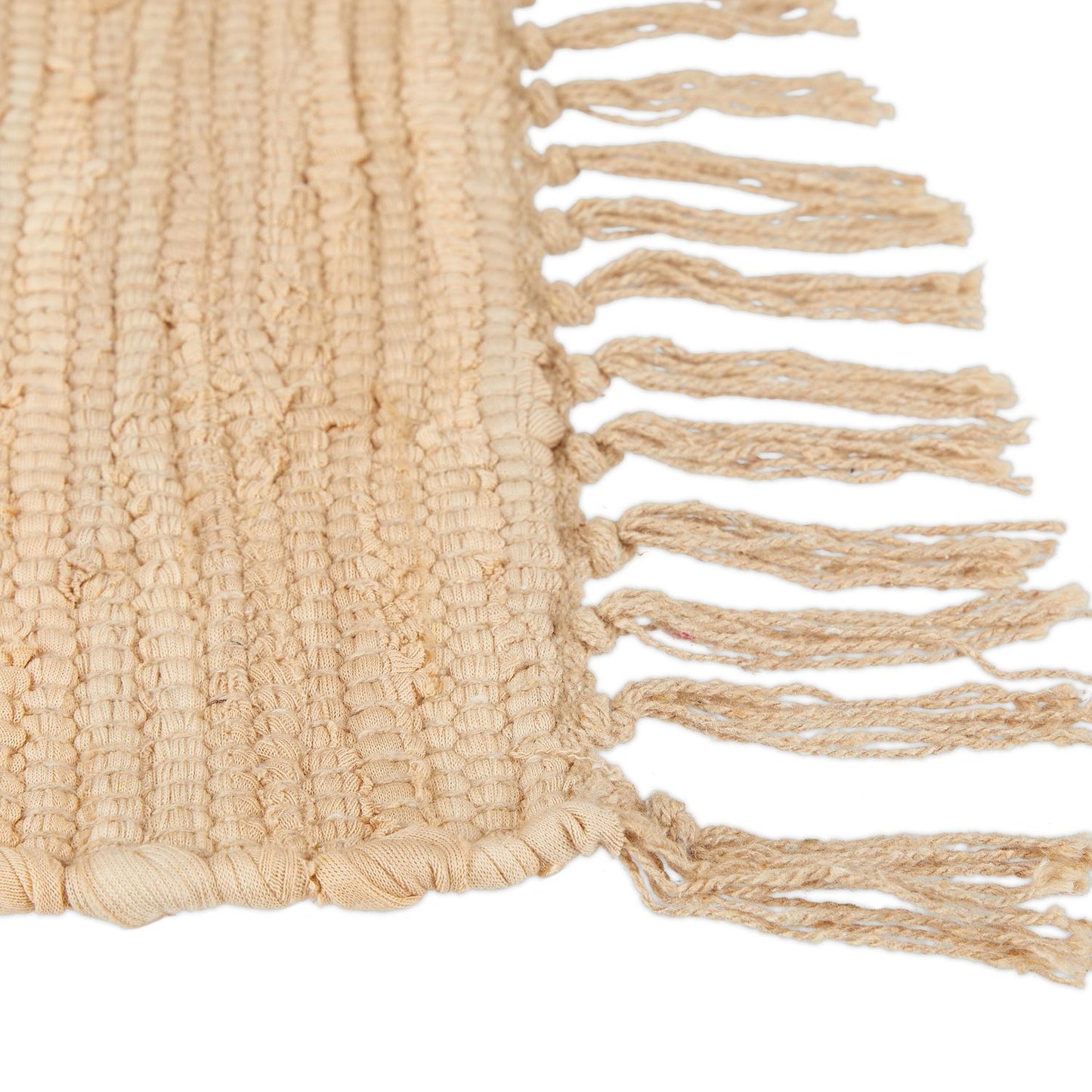 Rag rug motif star