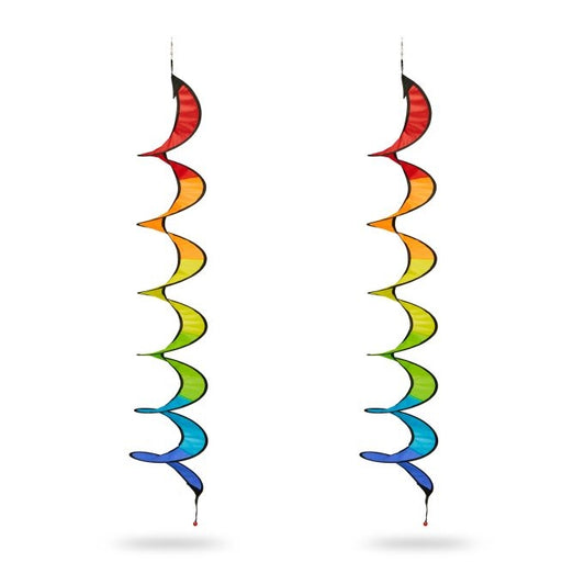 Rainbow wind chime set of 2