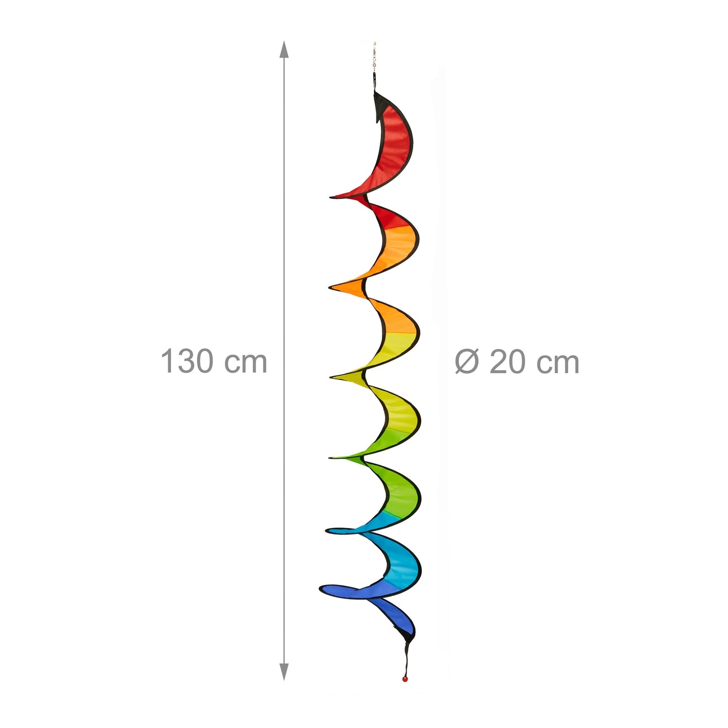 Rainbow wind chime set of 2