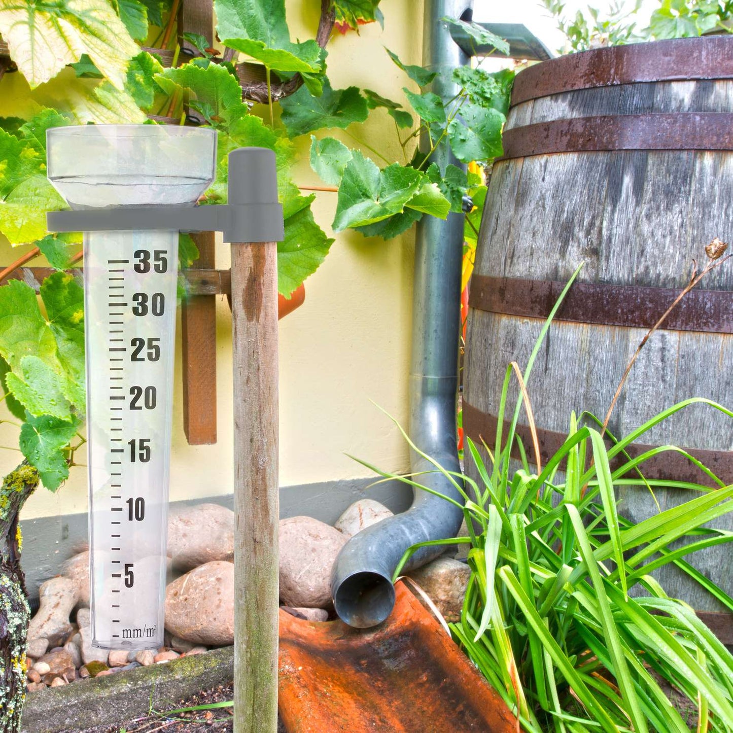 Rain gauge, set of 3