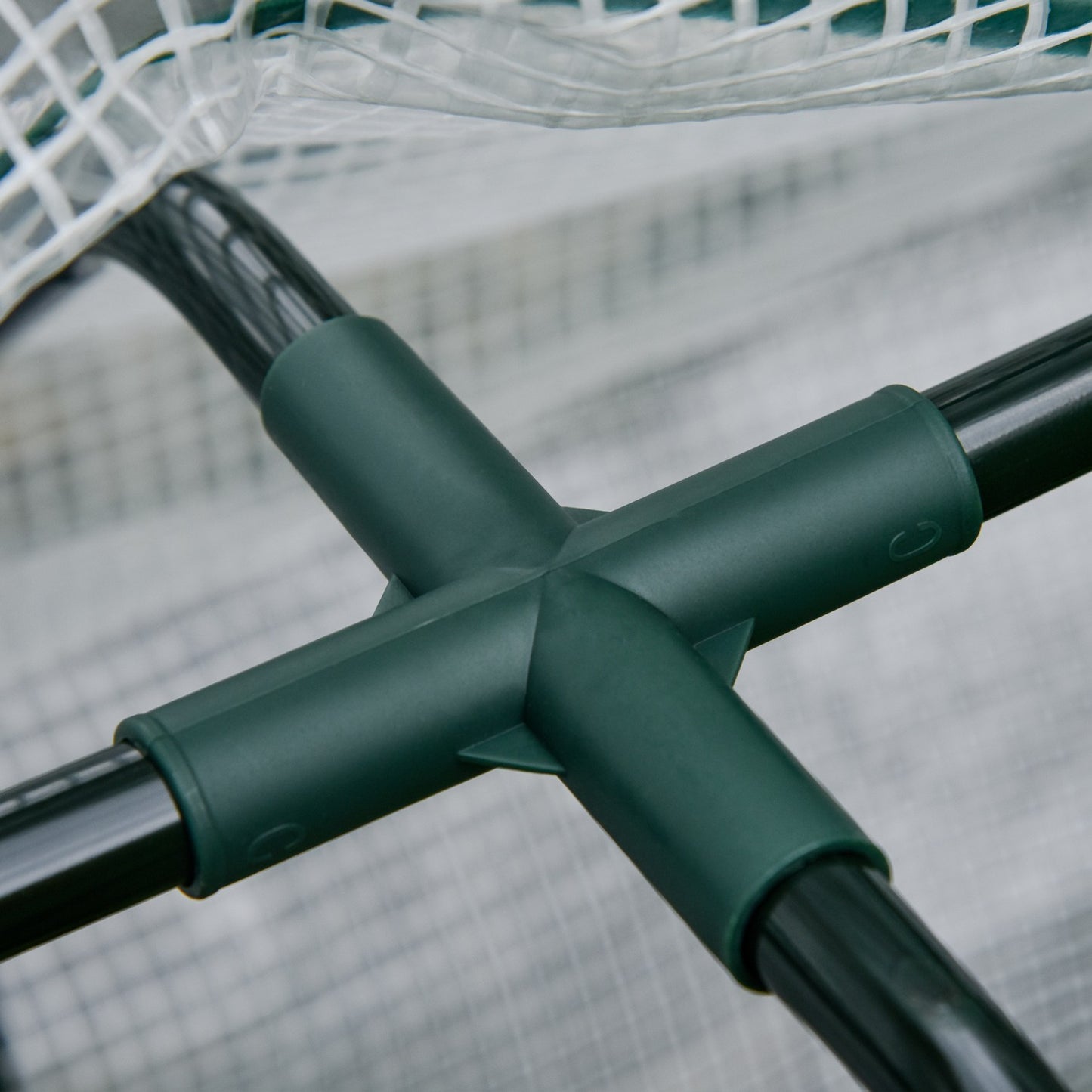 Raised bed Cold frame, Spruce Wood, 121x55x117 cm