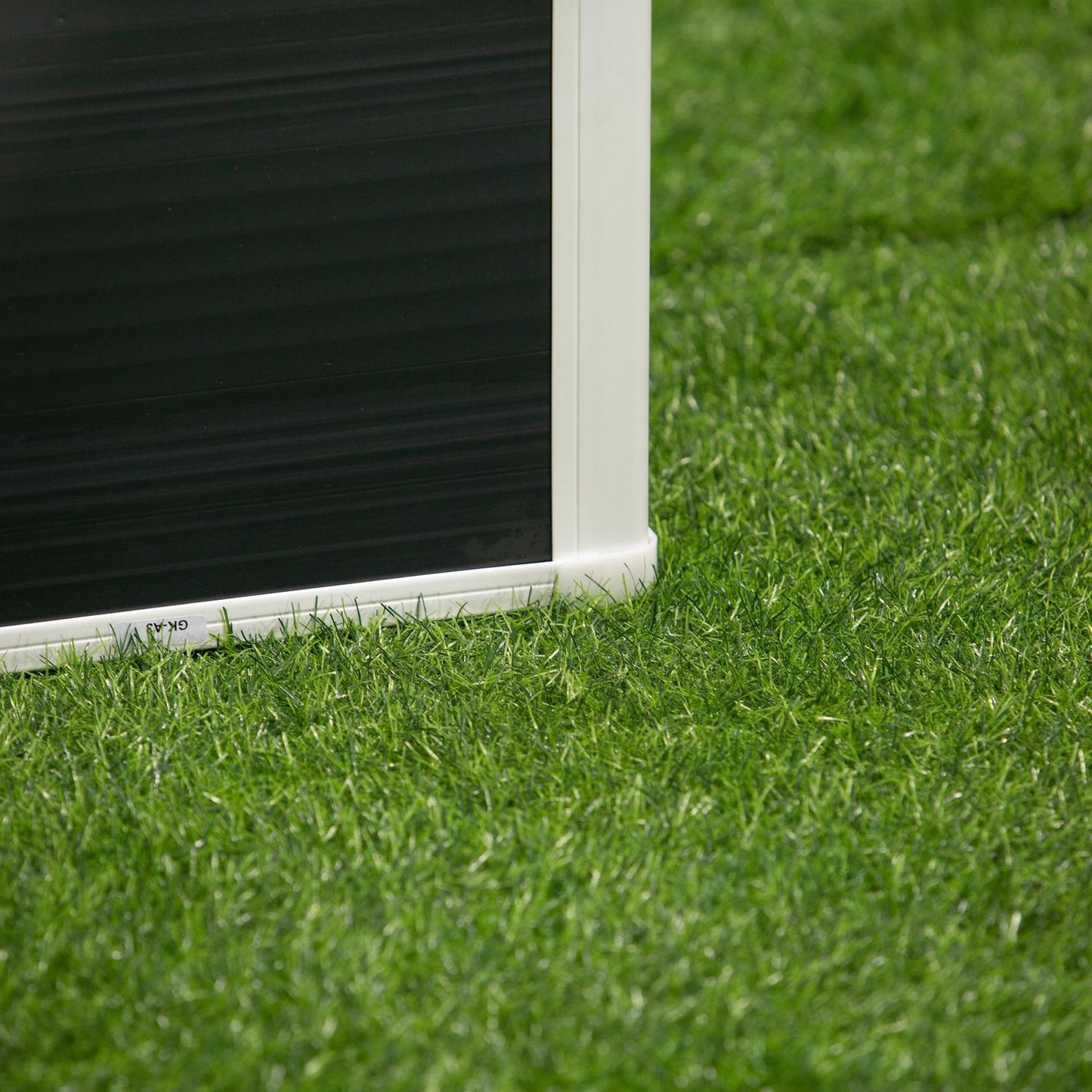 Raised plastic garden bed with drainage, 60x60x30 cm