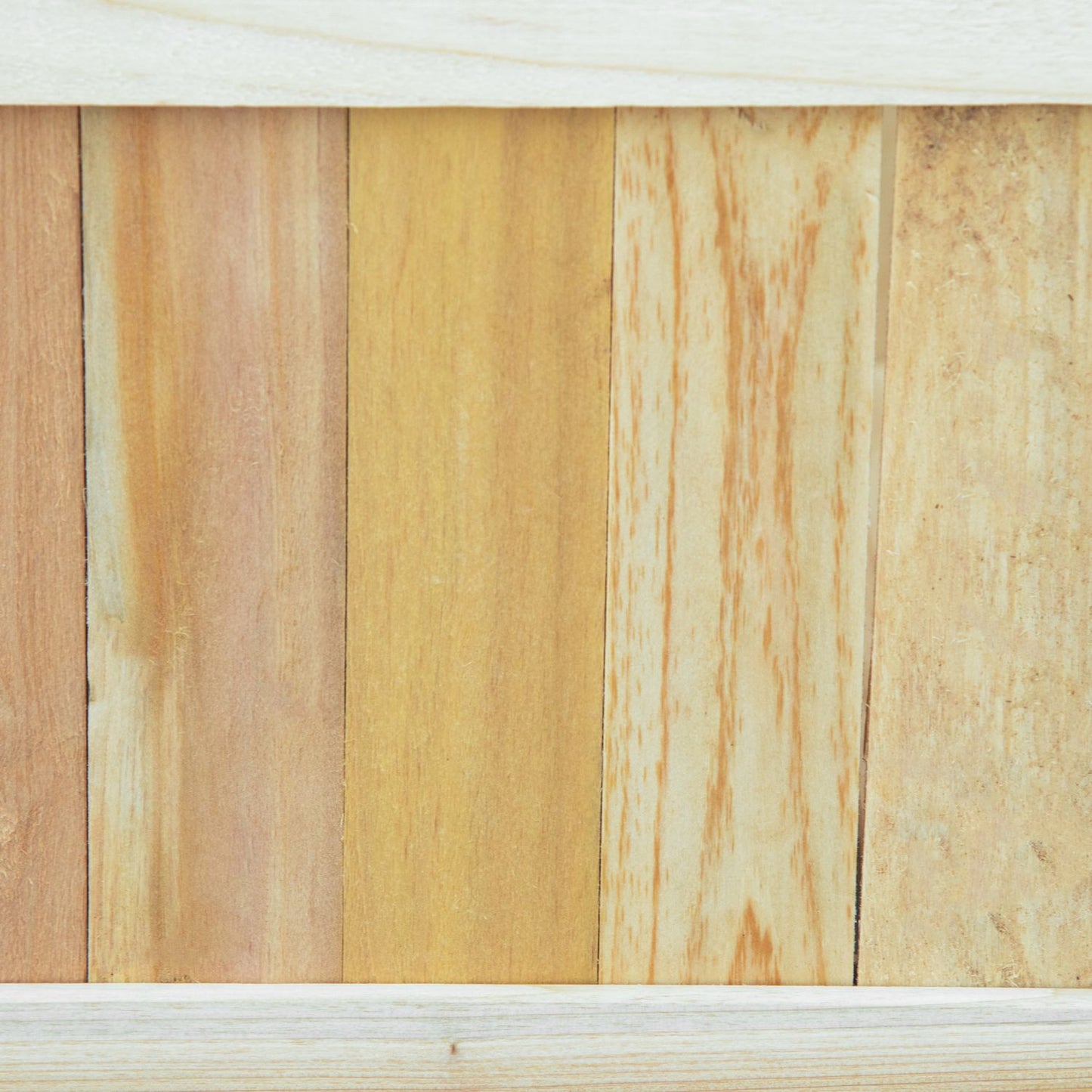 Folding spruce wood raised garden bed, 70x30x25Cm