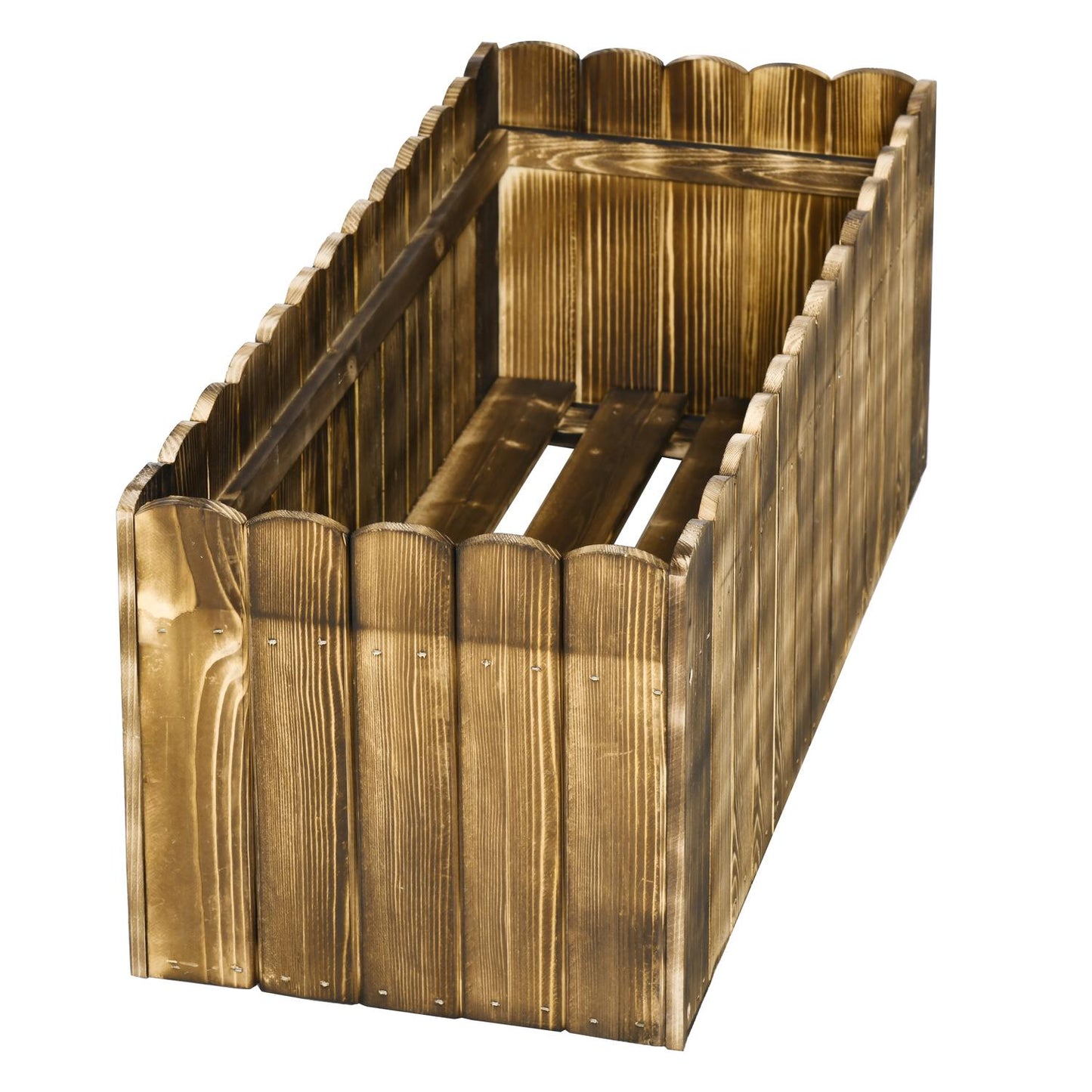 Raised bed pot, spruce, 80x33x30 cm - Herbs & Vegetables