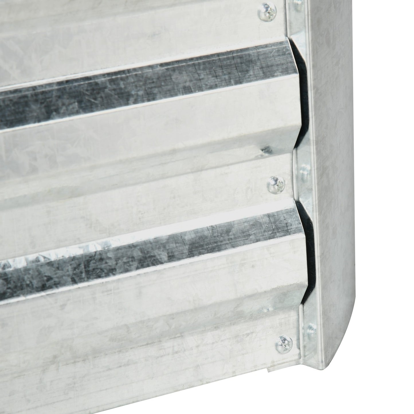 Raised garden bed set with cover & trellis for vines, 53x53x90cm