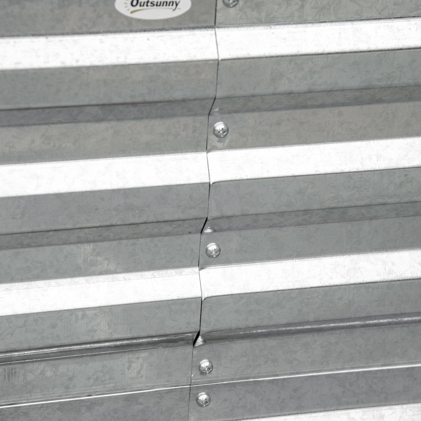 Steel garden bed - 180x90x60 cm, perfect for vegetables