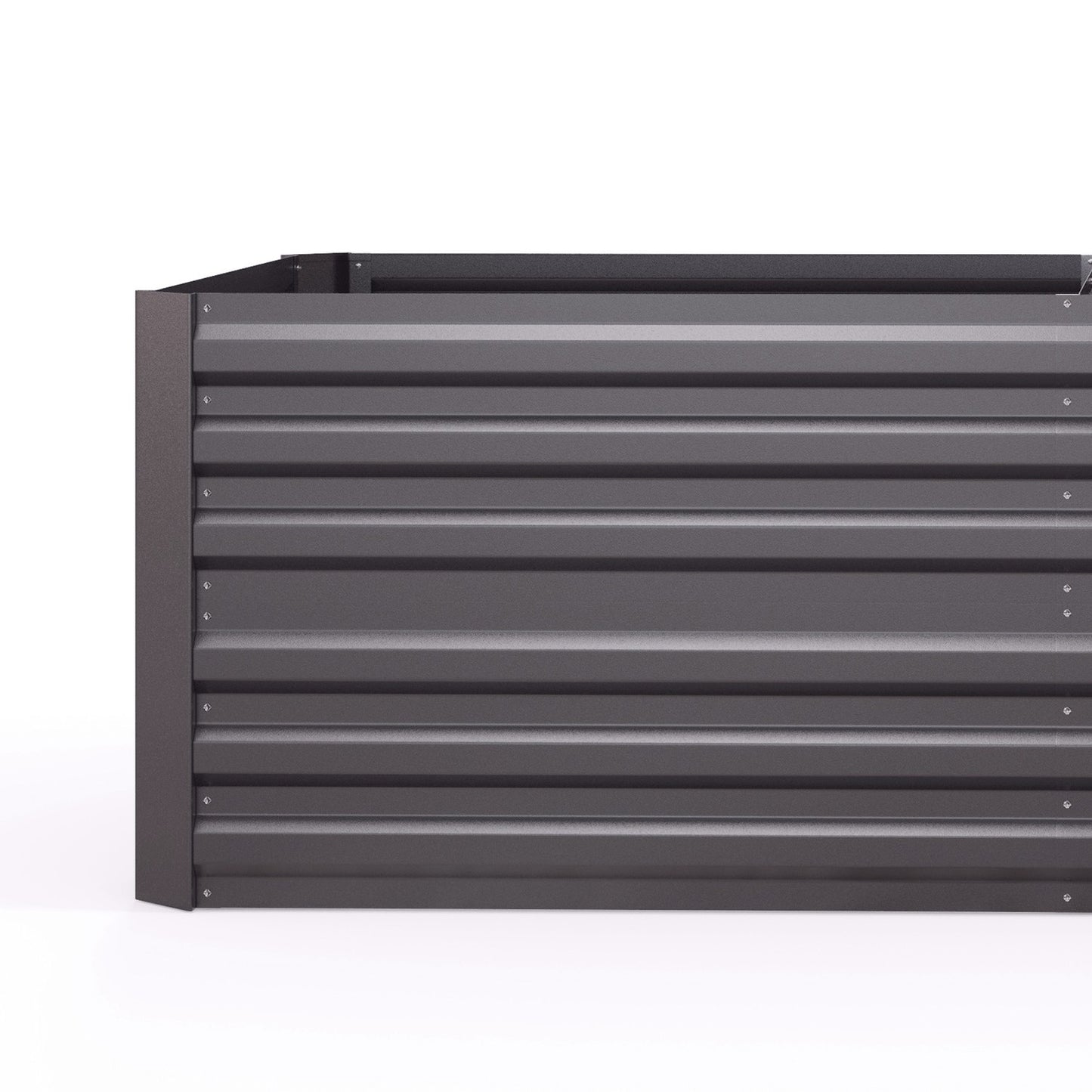 Steel garden bed - 180x90x60 cm for vegetables & flowers
