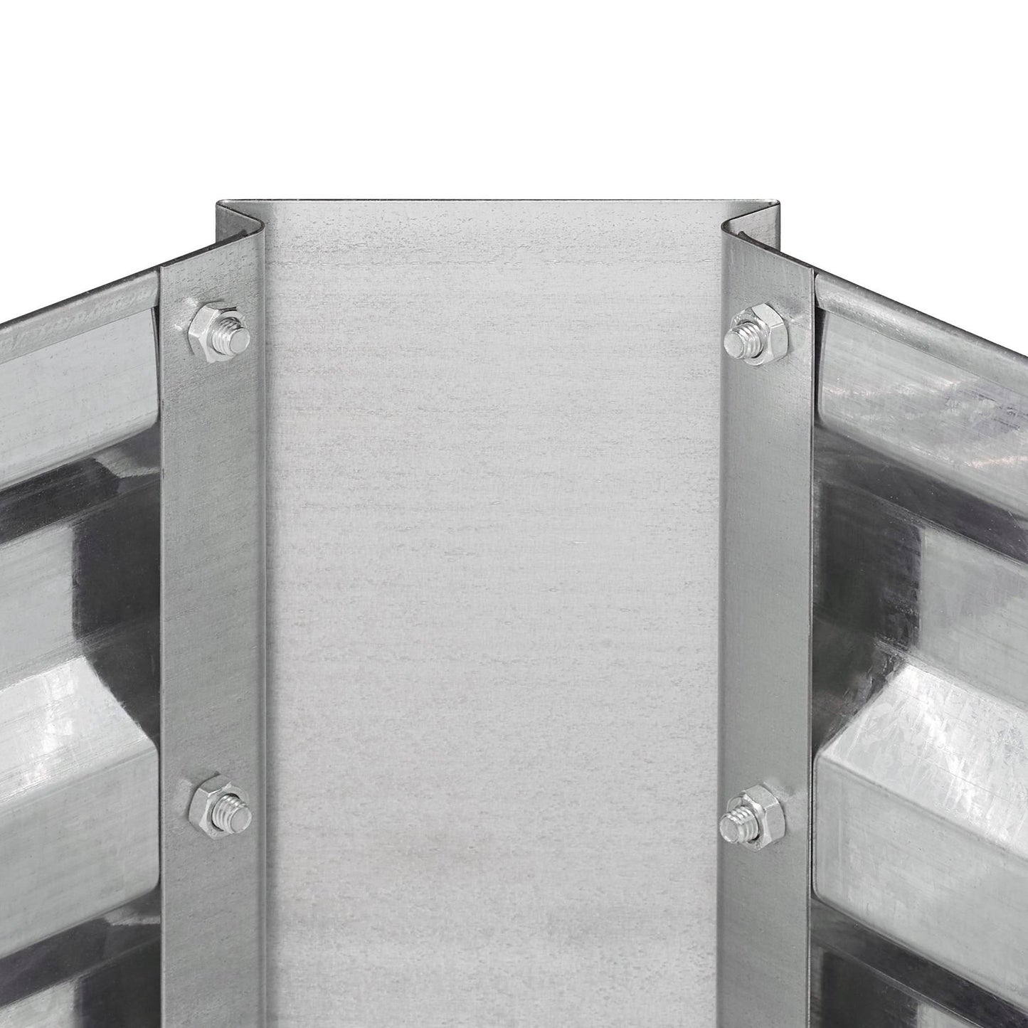 Raised metal bed