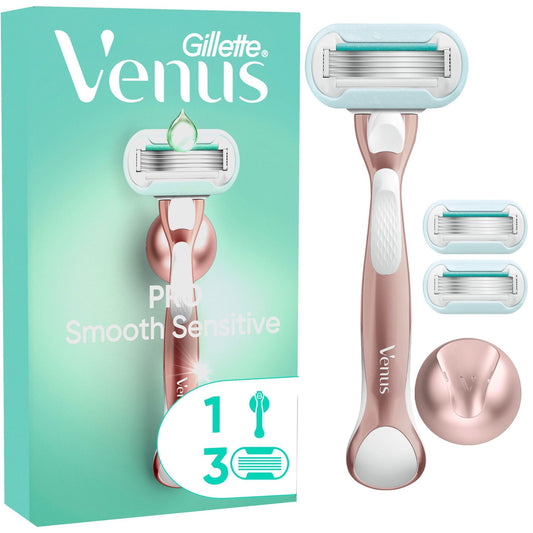 Razor Pro Smooth Sensitive + 3 razor blades