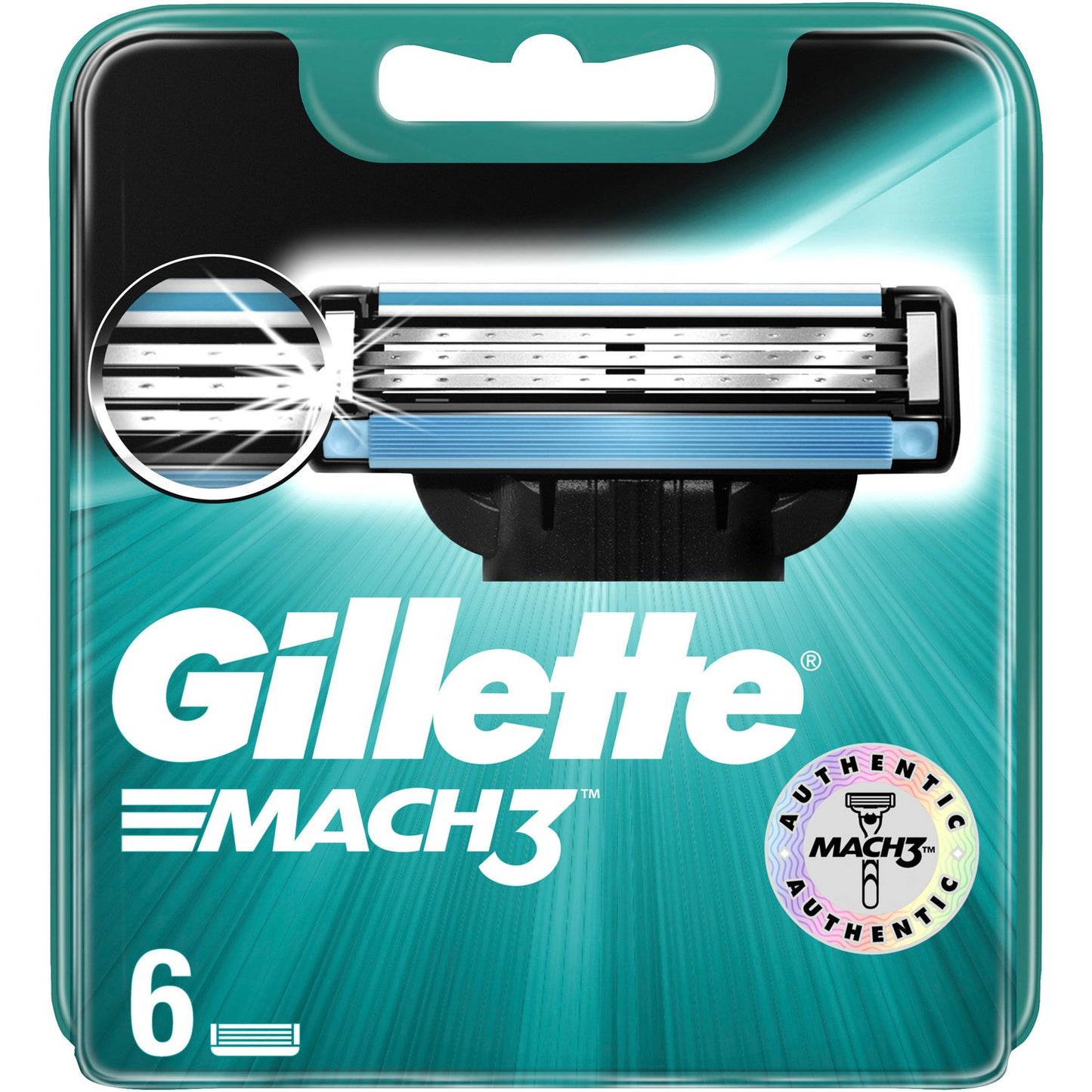 Razor blades Mach3 Base 6pcs