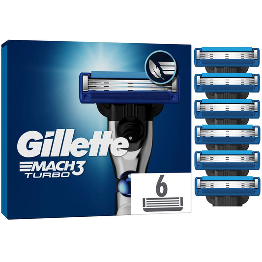 Razor blades Mach3 Turbo 6 pcs