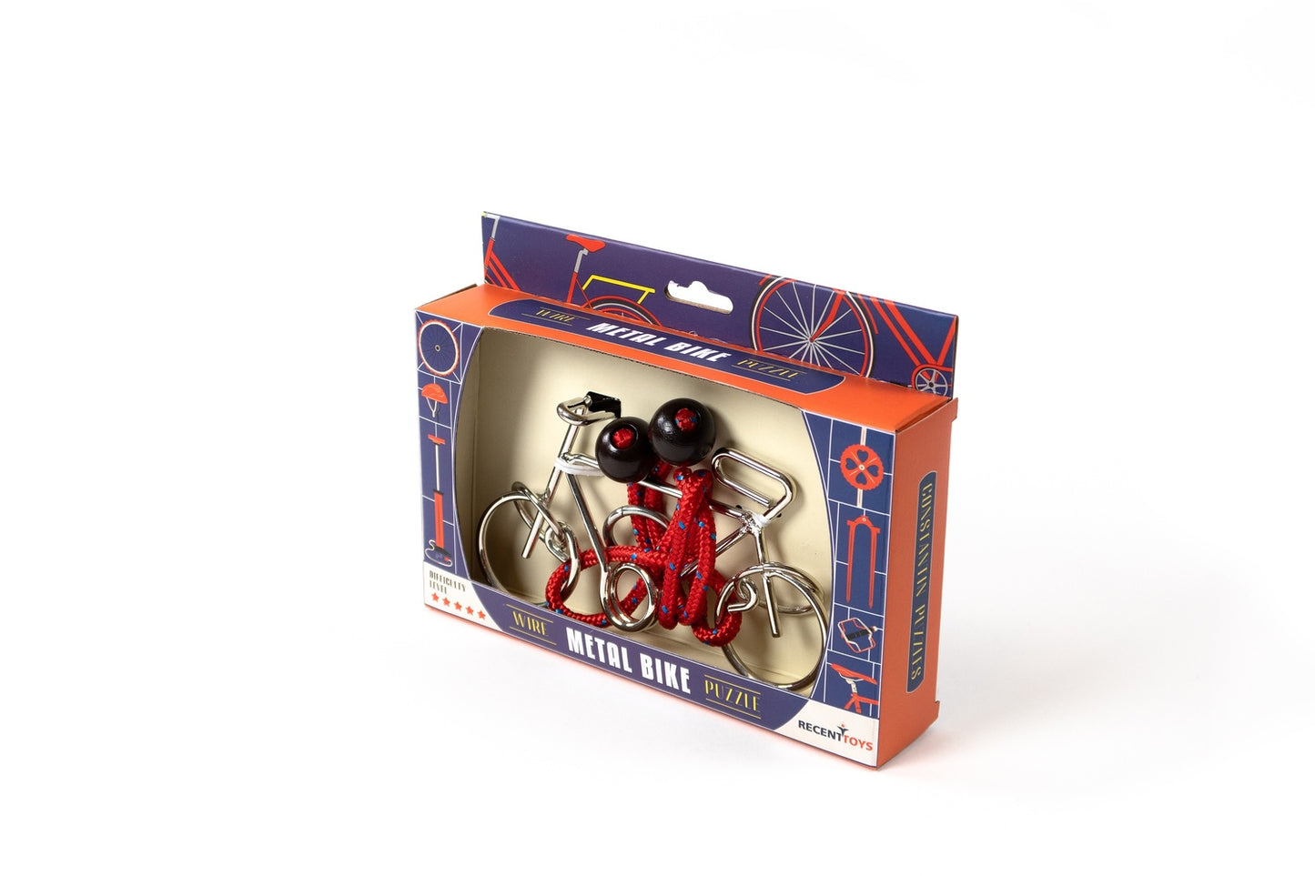 Recent Toys Logic Game Metal Bike