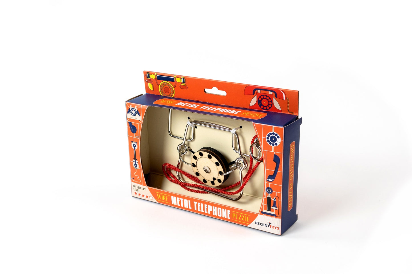 Recent Toys Logic Game Metal Telephone
