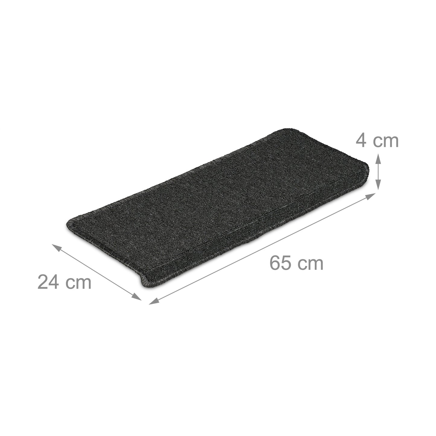Rectangular Stair Treads Set of 15 – Non-Slip, Self-Adhesive