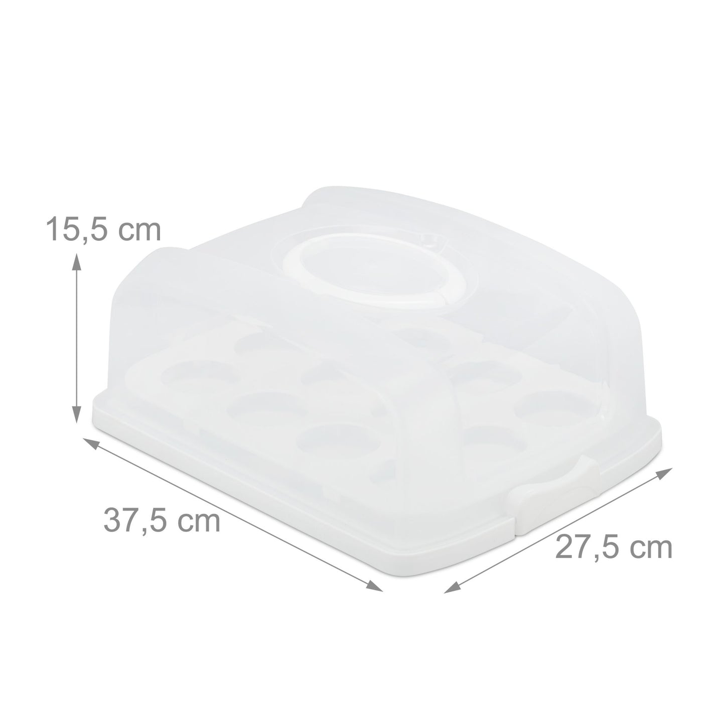 Rectangular cake box