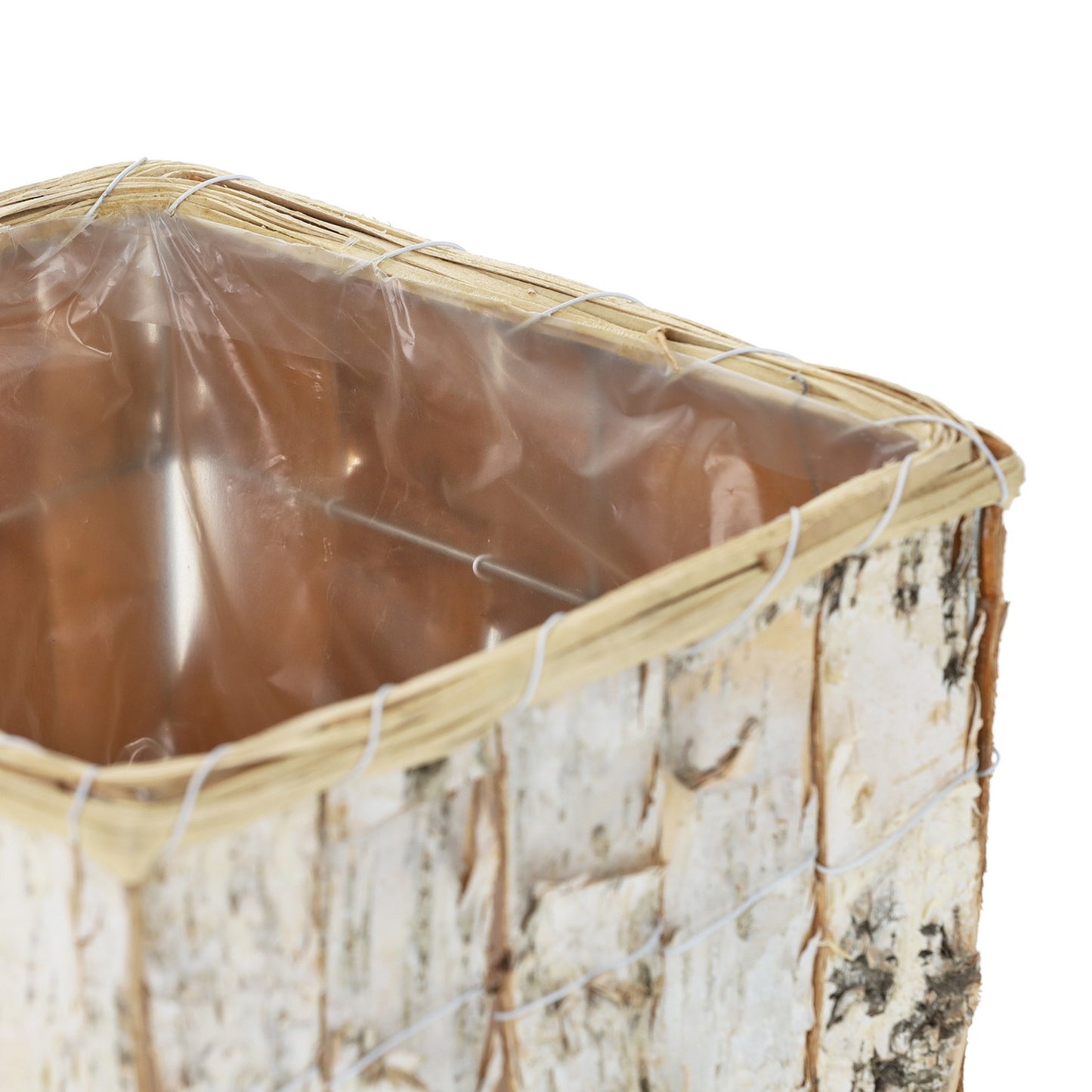 Rectangular flower pot - set of 3