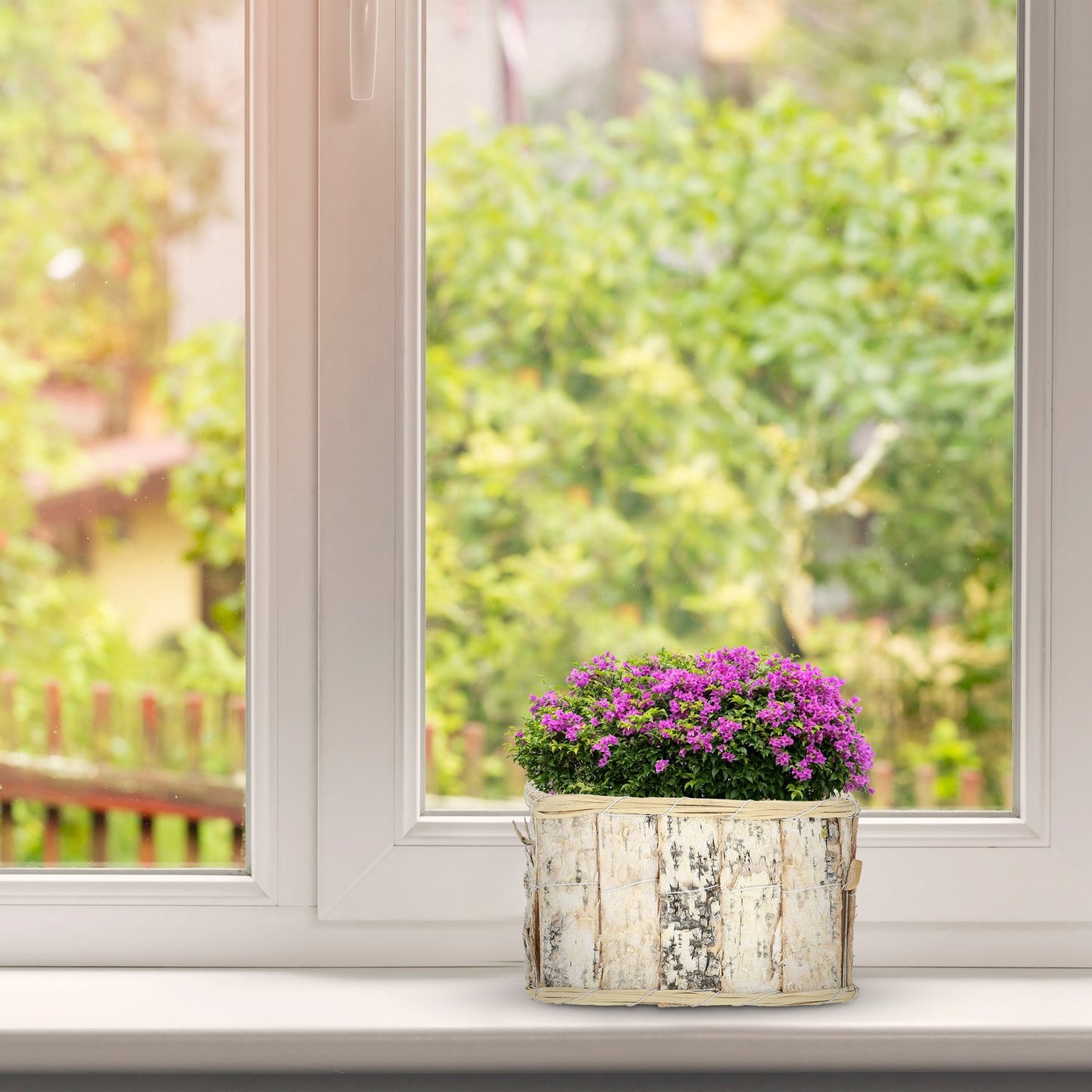 Rectangular flower pot - set of 3
