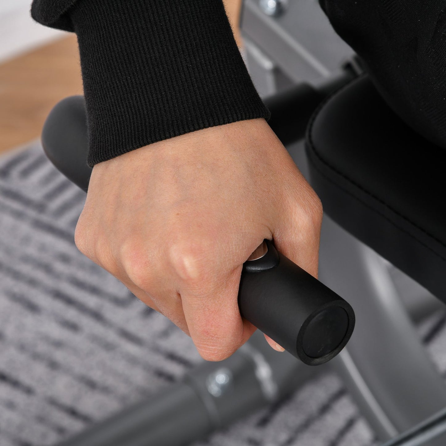 Recumbent exercise bike, LCD screen, 8 resistance levels