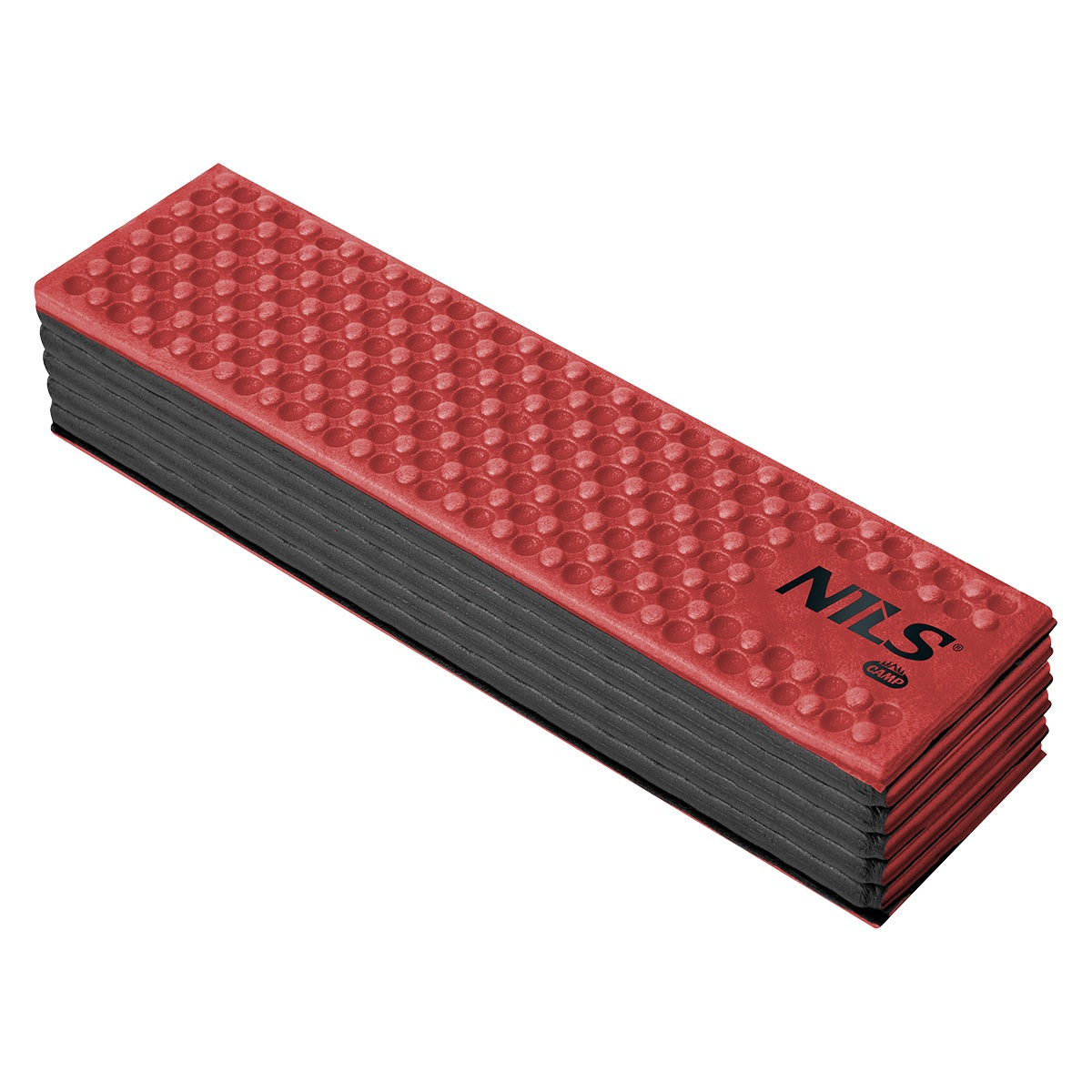 Red Folding Mat, 188cm, Portable Exercise Pad