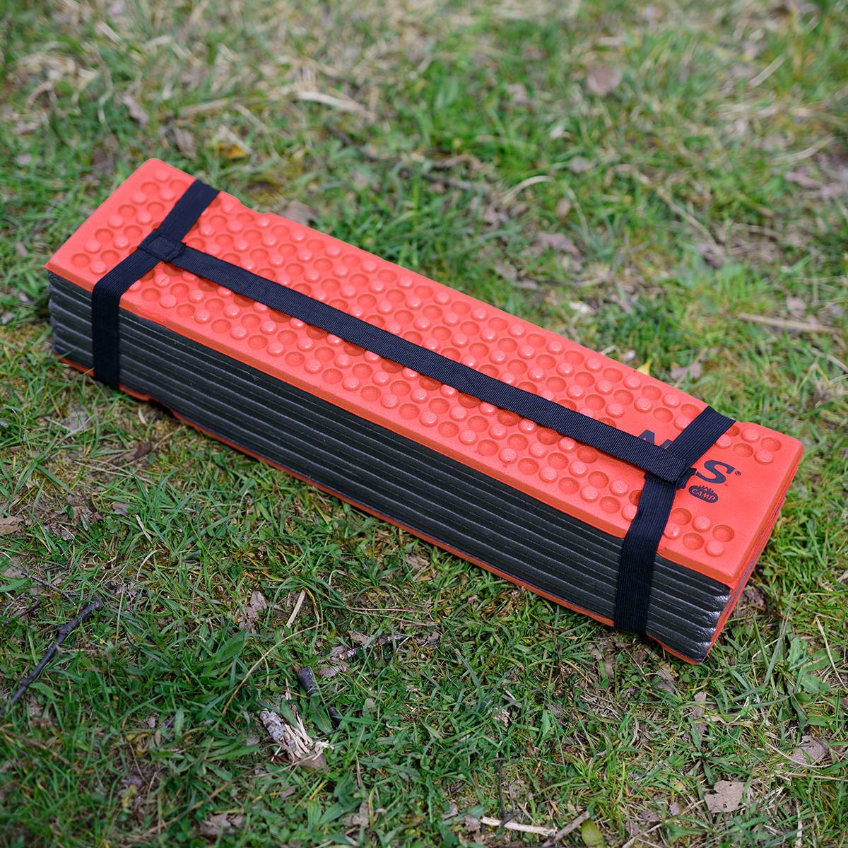 Red Folding Mat, 188cm, Portable Exercise Pad