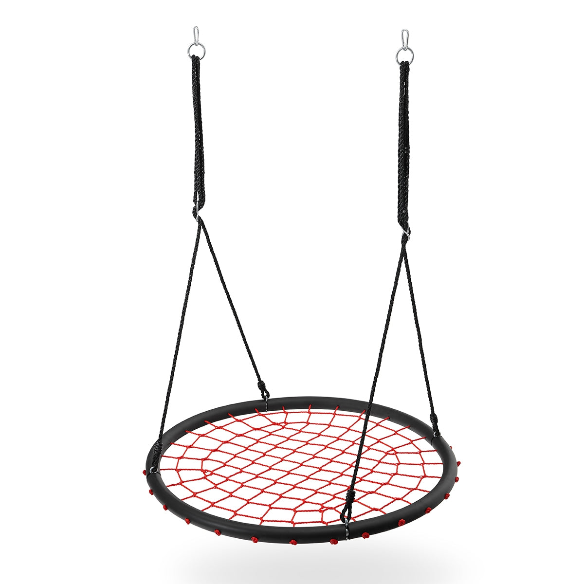 Red Saucer Swing, Durable Outdoor Play Equipment