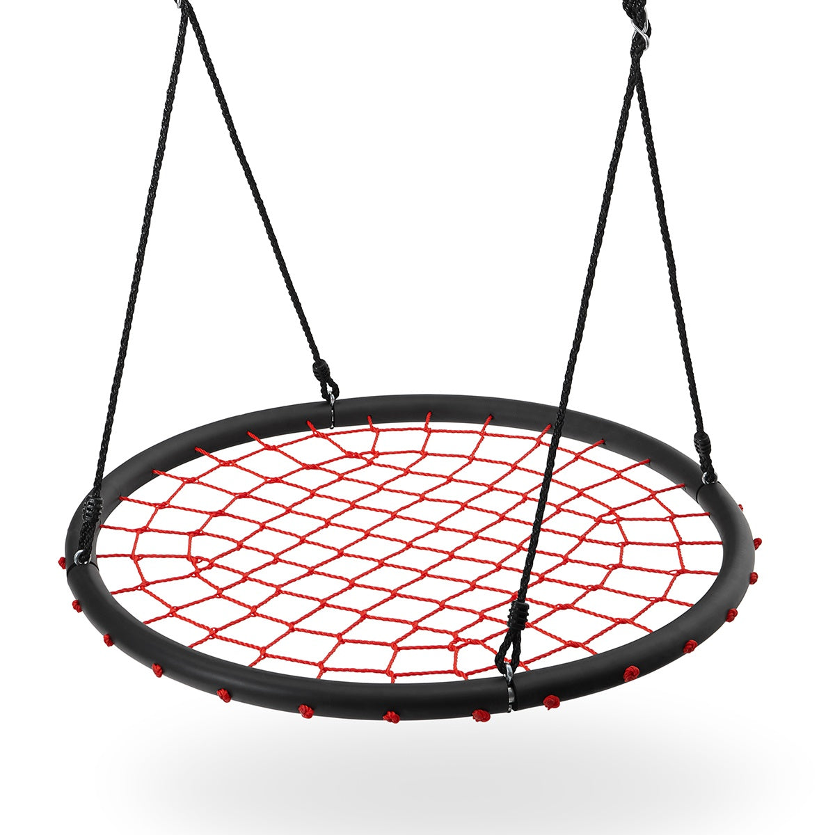 Red Saucer Swing, Durable Outdoor Play Equipment