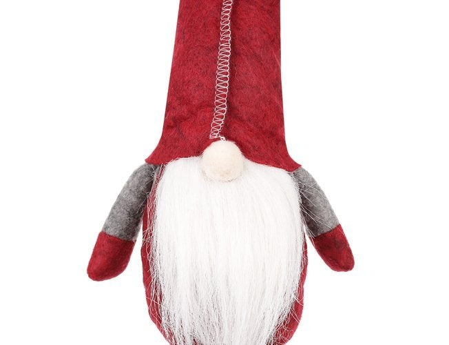 Red sitting elf