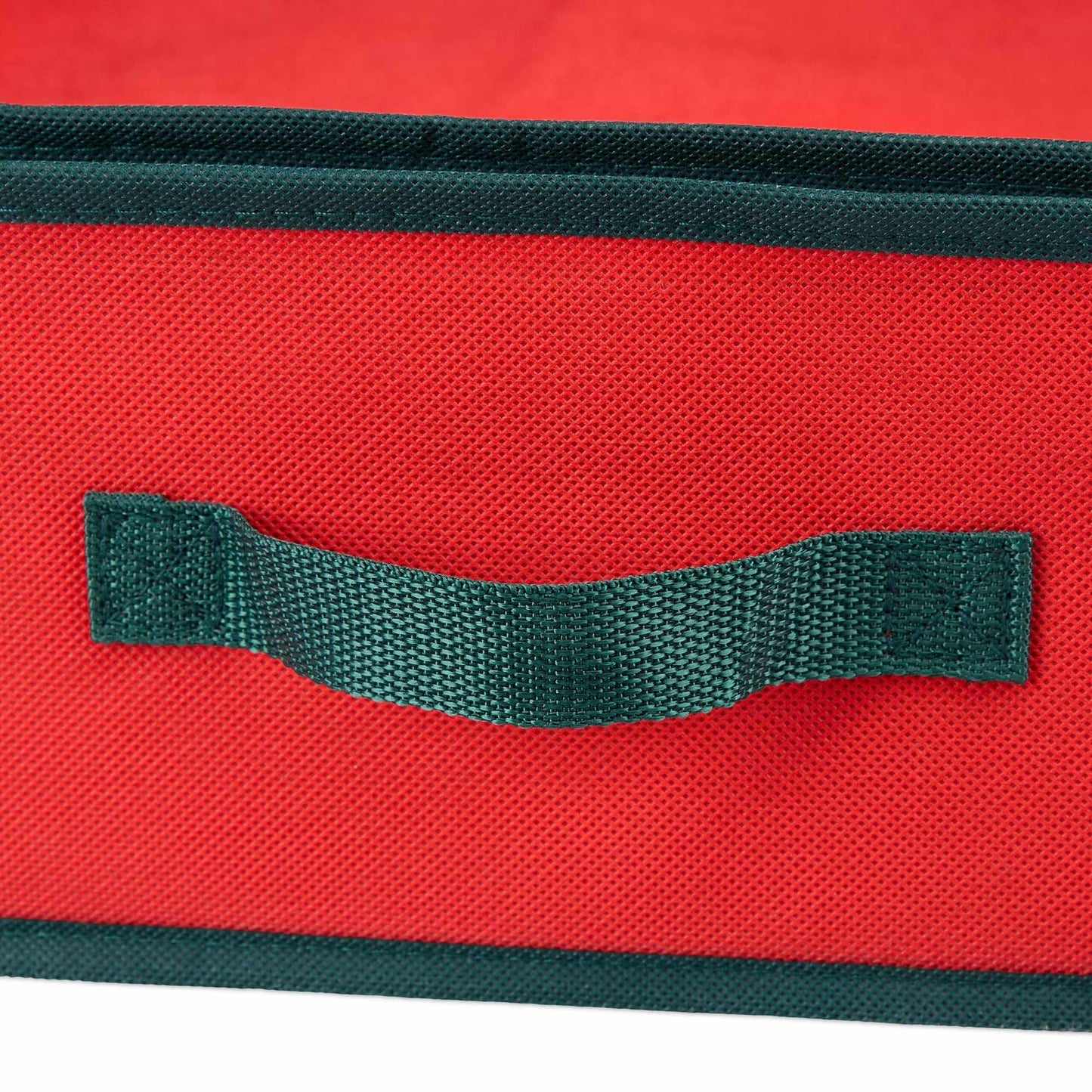 Red storage box for wrapping paper